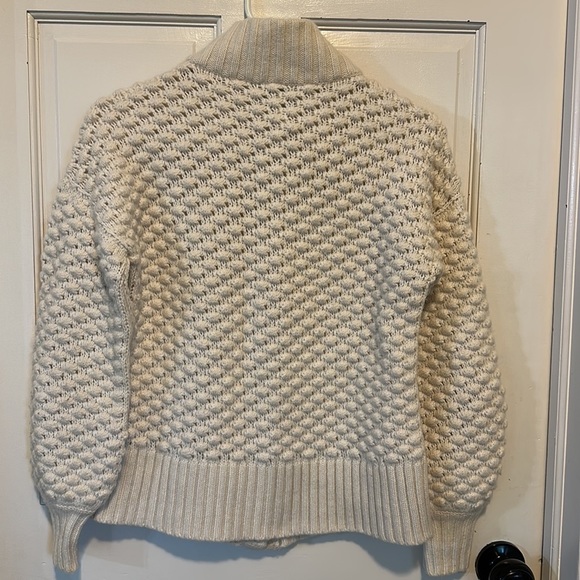 Madewell Surrey Bobble Cardigan Sweater Wool - Picture 10 of 12